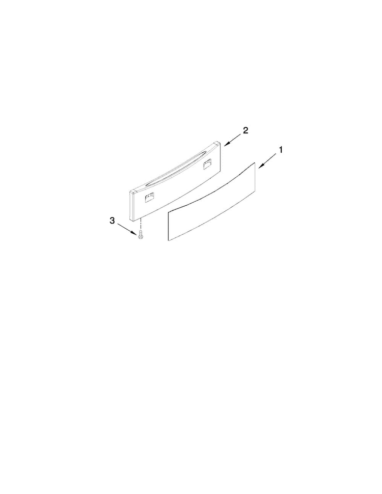 Drawer Parts Diagram and Parts List for JES9860CAS02  Jenn-Air Range