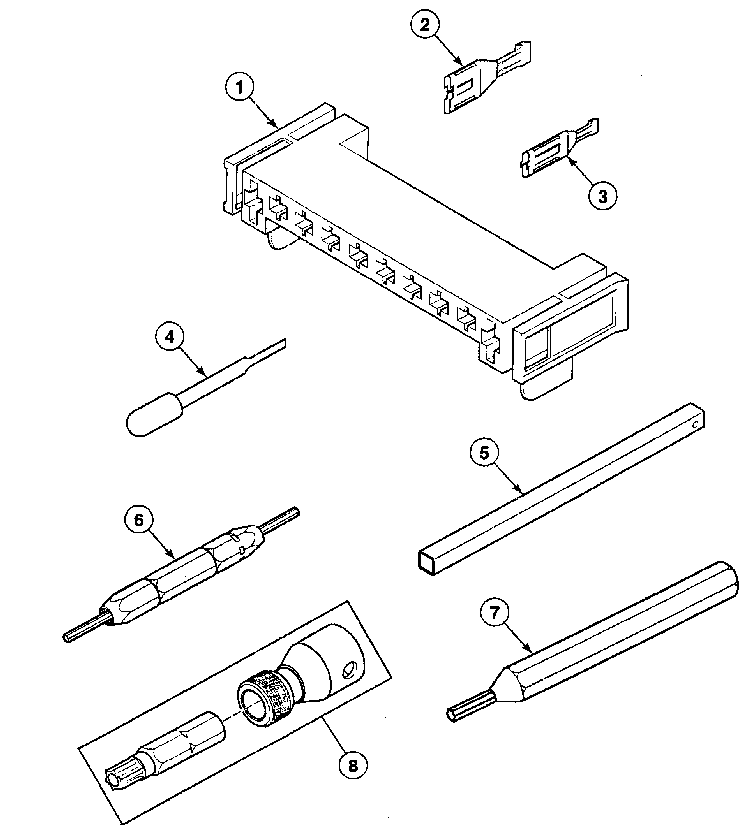 Tools Diagram and Parts List for SSG609QF  Speed Queen Dryer