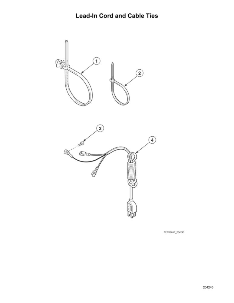 Lead-In Cord/Cable Ties Diagram and Parts List for AWNE9RSN115TW01  Speed Queen Washer