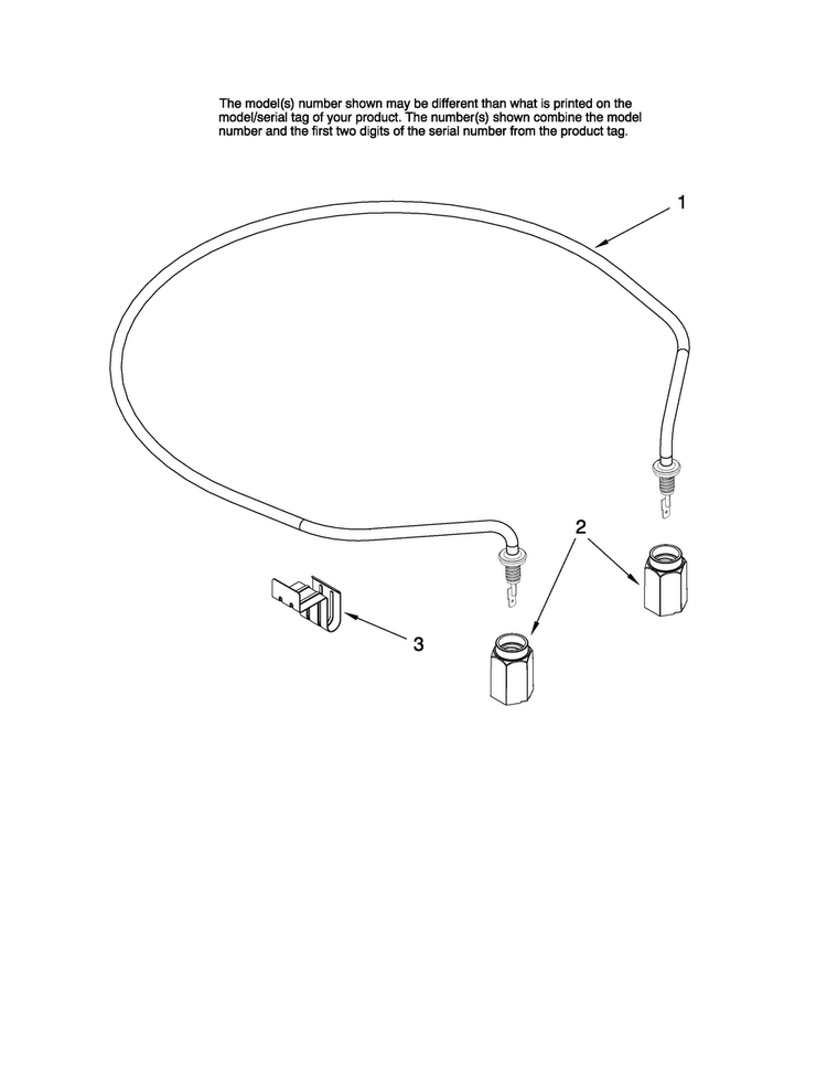Heater Parts Diagram and Parts List for MDB4651AWQ0  Maytag Dishwasher