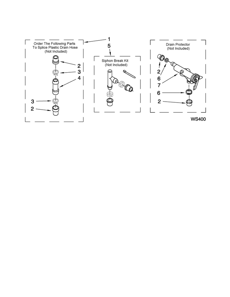 Water System Parts Diagram and Parts List for MAT14PRAWW0  Maytag Washer