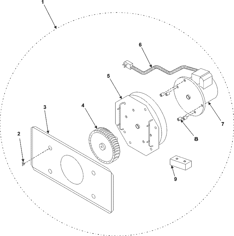 CONVECTION Diagram and Parts List for JTRH430  Maytag Range