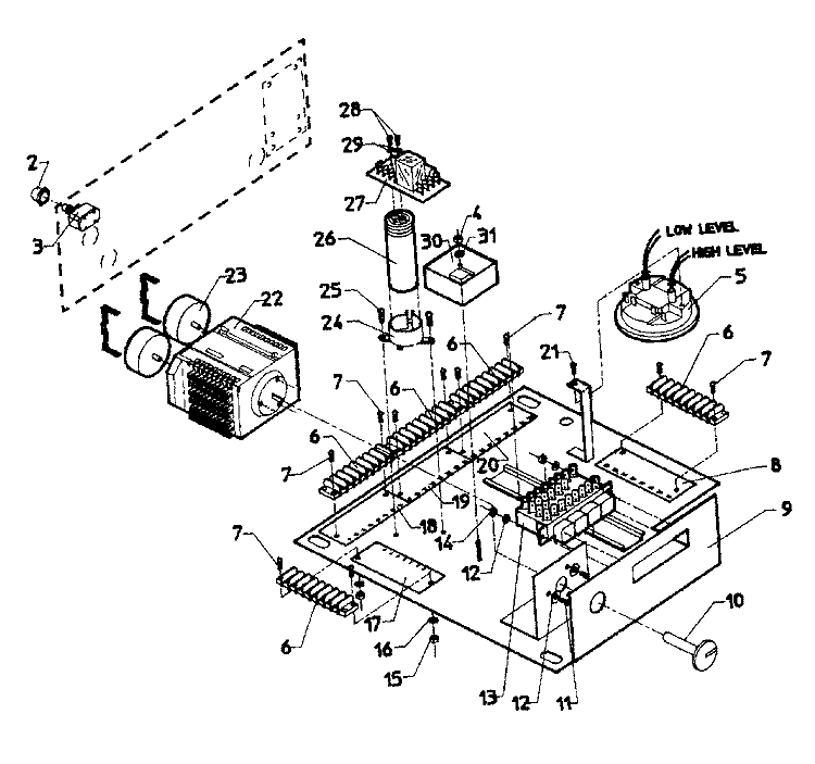 CONTROL MODULE (MAF18MC4Ax) Diagram and Parts List for MAF18MC4AW  Maytag Washer