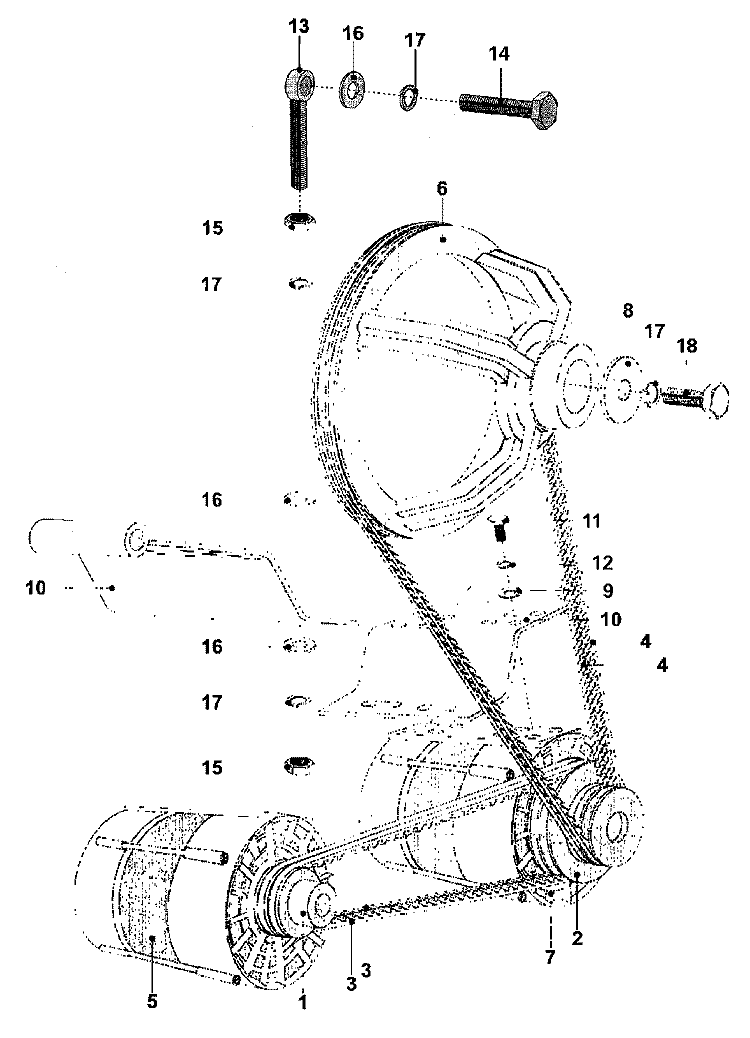 TWO MOTOR DRIVE Diagram and Parts List for MFS35PNAVS  Maytag Washer