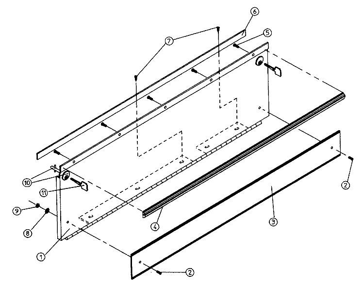 LINT DOOR ASSEMBLY Diagram and Parts List for DGS30PC1  Maytag Dryer