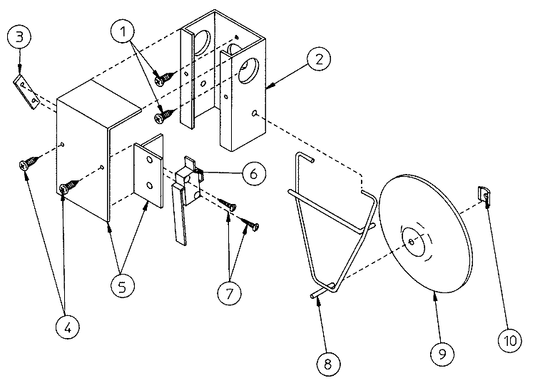 SAIL SWITCH ASSEMBLY Diagram and Parts List for DGS30PC1  Maytag Dryer