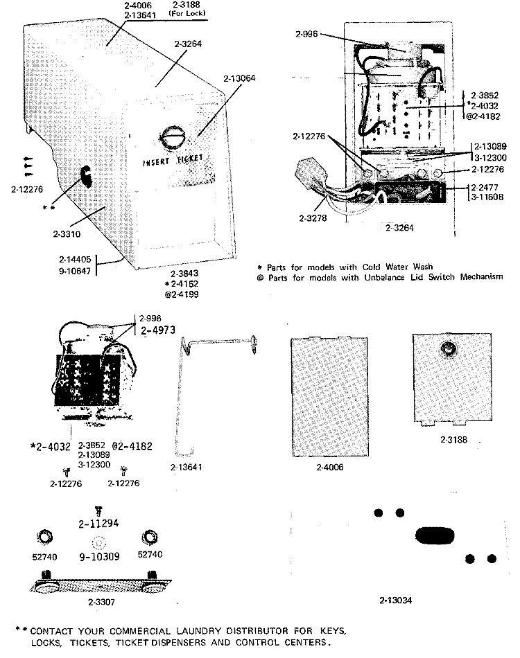 CT CONTROL CENTER Diagram and Parts List for A15CT  Maytag Washer