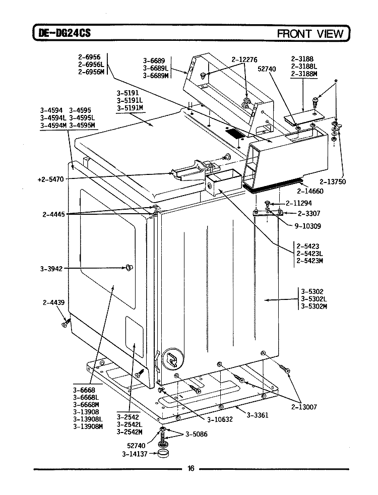 MAYTAG COIN SLIDE Diagram and Parts List for DE24CM  Maytag Dryer