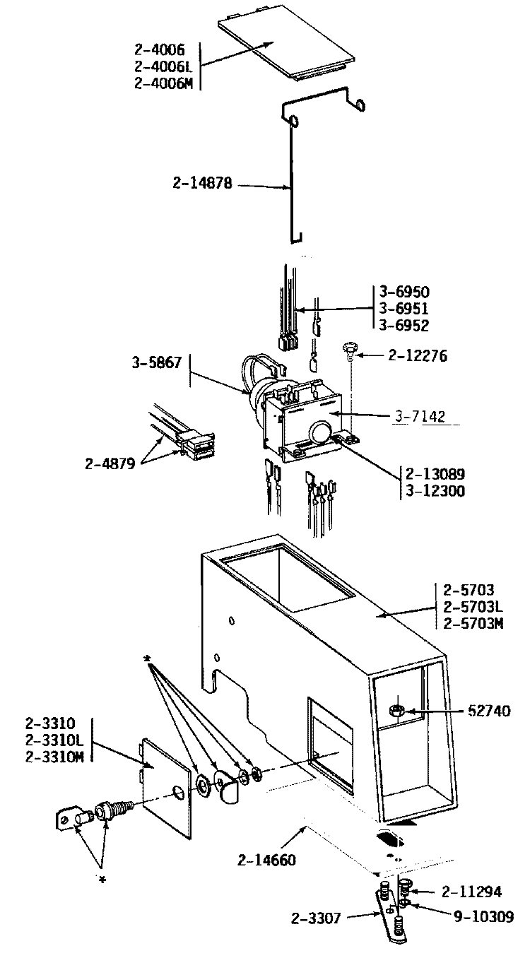 CT CONTROL PANEL / TIMER Diagram and Parts List for DE24CT  Maytag Dryer