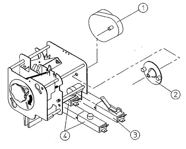 COIN METER (DG30) Diagram and Parts List for DG30MC1  Maytag Dryer