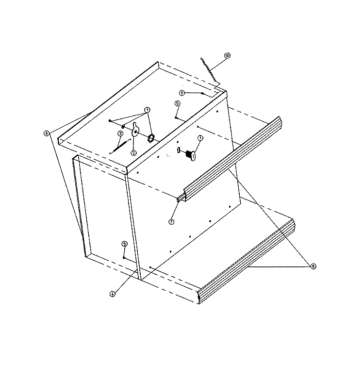 LINT DOOR ASSEMBLY (DG30 / 50) Diagram and Parts List for DG50PN1  Maytag Dryer