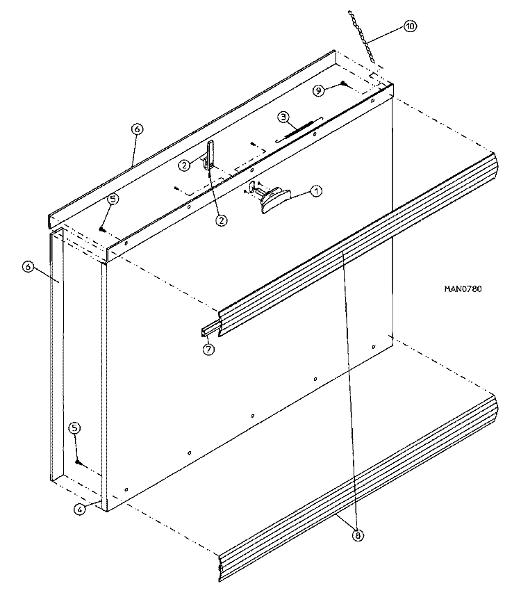 LINT DOOR ASSEMBLY Diagram and Parts List for MDG50MNAWW  Maytag Dryer