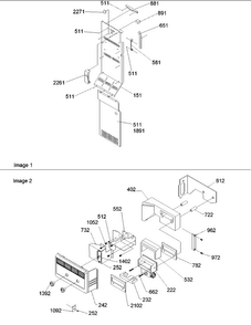 Ice Maker/control Assy Diagram and Parts List for AARS2304AC-PARS2304AC0  Amana Refrigerator