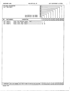 Unit Compartment/system Page 3 Diagram and Parts List for 23973A  Admiral Refrigerator