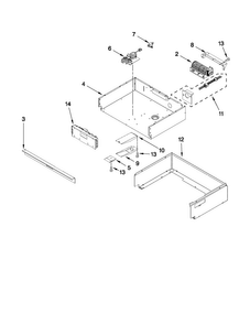 Part Location Diagram of 5171P083-60 Whirlpool USE WPL 74009005