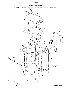 Lower Cabinet/Top Diagram and Parts List for 41761733811  Kenmore Washer Dryer Combo