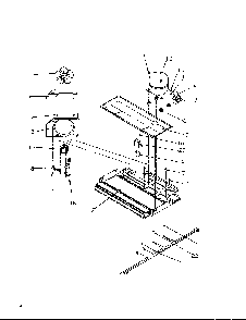 Compressor Compartment Diagram and Parts List for TA18S2W-P1194503WW  Amana Refrigerator