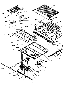 Divider Block Diagram and Parts List for TX22R2-P1157706W  Amana Refrigerator