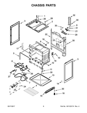 Part Location Diagram of W11730273 Whirlpool CNTRL-ELEC