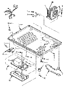 Microwave Parts Diagram and Parts List for 5678821880  Kenmore Microwave