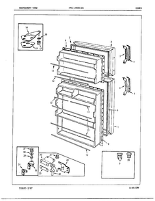 Part Location Diagram of 103844-2 Whirlpool DISCONTINUED