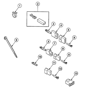 Ternminals Diagram and Parts List for SSG919LF  Speed Queen Dryer