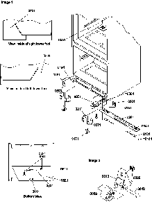 Insulation & Roller Assembly Diagram and Parts List for BR22S6E-P1196706WE  Amana Refrigerator