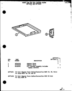 Part Location Diagram of D6743105 Whirlpool NLAADAPTER PLATE PNTD