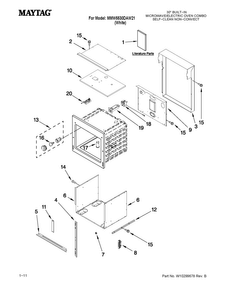 Part Location Diagram of 7408P055-60 Whirlpool USE WPL 701704