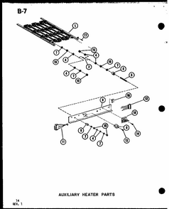Part Location Diagram of A9021401 Whirlpool Stud-threaded
