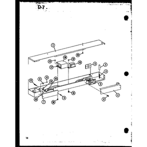 Part Location Diagram of B1214802 Whirlpool Cover plate - pnt