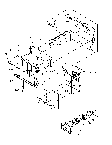 Evaporator Diagram and Parts List for TA18S2W-P1194503WW  Amana Refrigerator