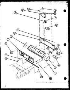 Section 5 Diagram and Parts List for LE3502W-P1118306WW  Amana Dryer