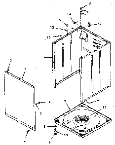 Part Location Diagram of 38612LP Maytag DISCONTINUED