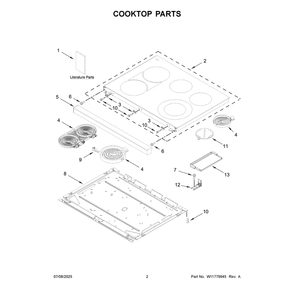 Part Location Diagram of W11385156 Whirlpool Harns-Wire