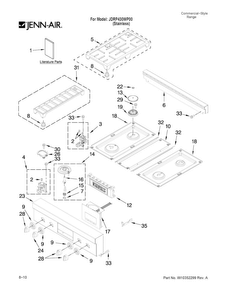 Part Location Diagram of W10145454 Whirlpool KNOB