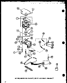 Section 13 Diagram and Parts List for LW1503 P7762118W W Amana Washer