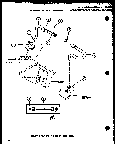 Section 14 Diagram and Parts List for LW3303W P1164316WW Amana Washer
