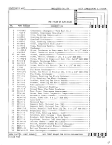 Unit Compartment And System Page 2 Diagram and Parts List for 19502A  Admiral Refrigerator
