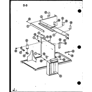 Part Location Diagram of D6789019 Whirlpool Capacitor