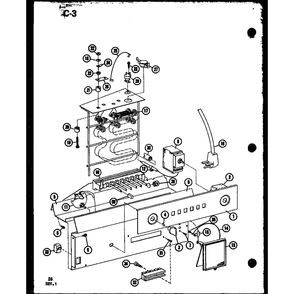 Diagram 13 Diagram and Parts List for 915-5E35S P76120-6R Amana Air Conditioner