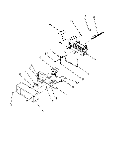 Ice Maker Diagram and Parts List for SBD20S4L-P1190001WL  Amana Refrigerator