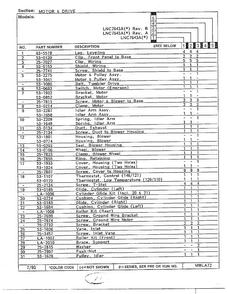 Motor And Drive Page 2 Diagram and Parts List for 7643A  Norge Dryer