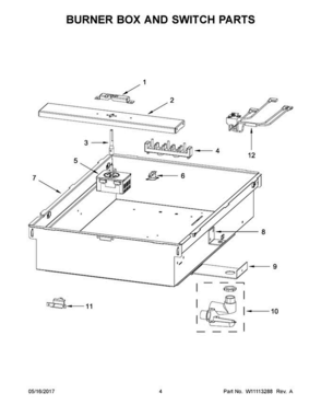 Part Location Diagram of W11093293 Whirlpool BRKT-MNTG