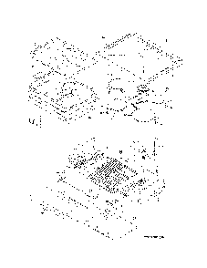 Top/Drawer Diagram and Parts List for 79042623311  Kenmore Range