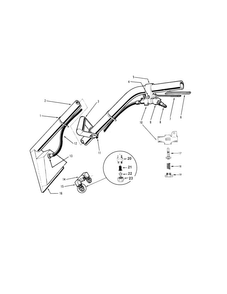 Mainassembly Diagram and Parts List for C9001  Hoover Upright Vacuum