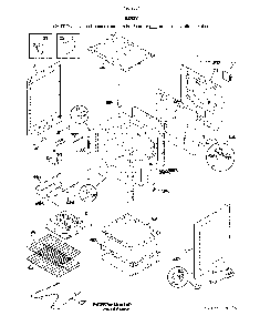 Body Diagram and Parts List for 79093012316  Kenmore Range