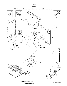 Body Diagram and Parts List for 79074419810  Kenmore Range