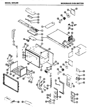 05 - Page 1 Diagram and Parts List for 1870000  Maytag Range