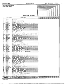 Unit Compartment And System Page 2 Diagram and Parts List for 19972A  Admiral Refrigerator
